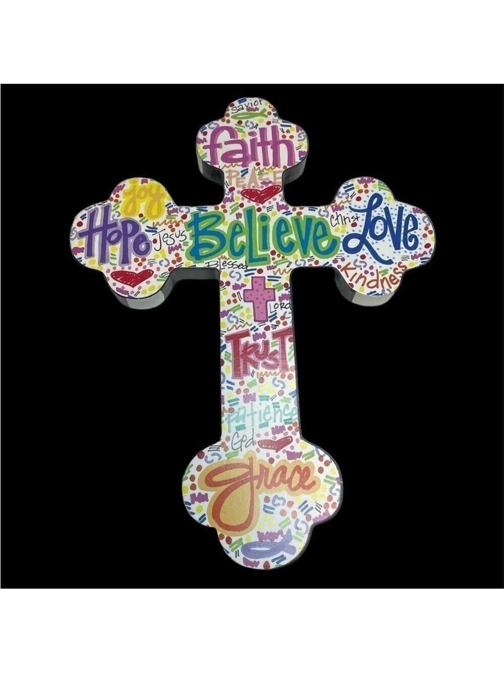 Inspirational Cross Stand/Hand 12” X 9.2”